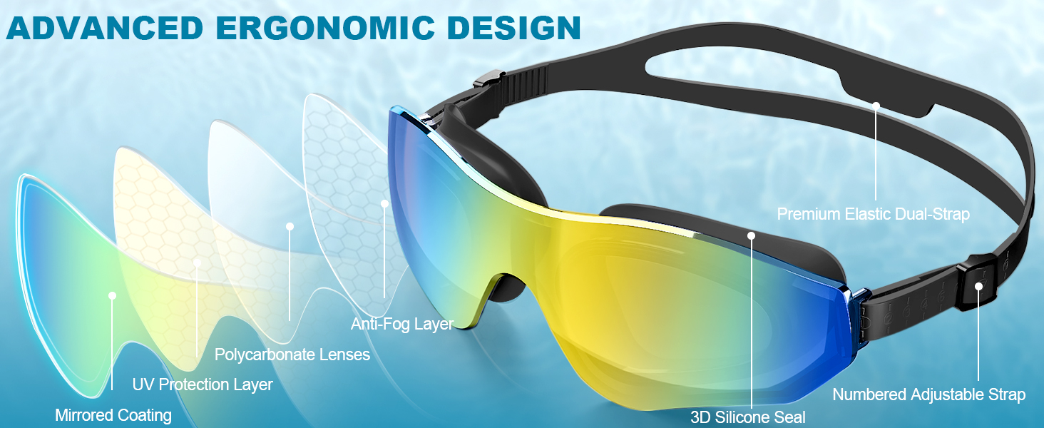 swim goggles adult
