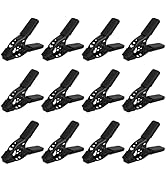 12-Piece for Woodworking Spring Clamps 4-inch Tarp Clamps Large Heavy Duty Clips Spring Clip Meta...