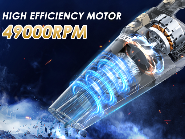 49000RPM HIGH EFFICIENCY MOTOR