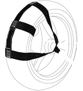 Universal Motorcycle Rear Tire Wheel Tie Down Cargo Strap Transport Strap for Trailer Super Heavy...