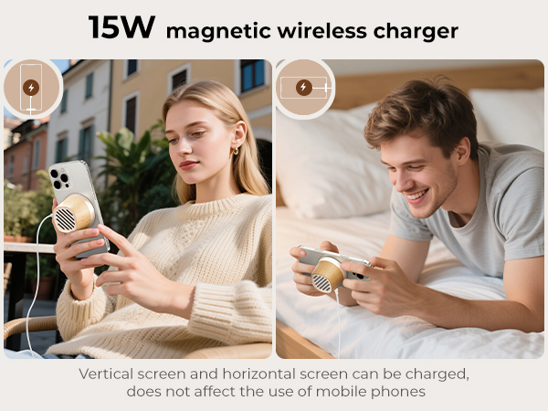 15W Magnetic Wireless Charger 
