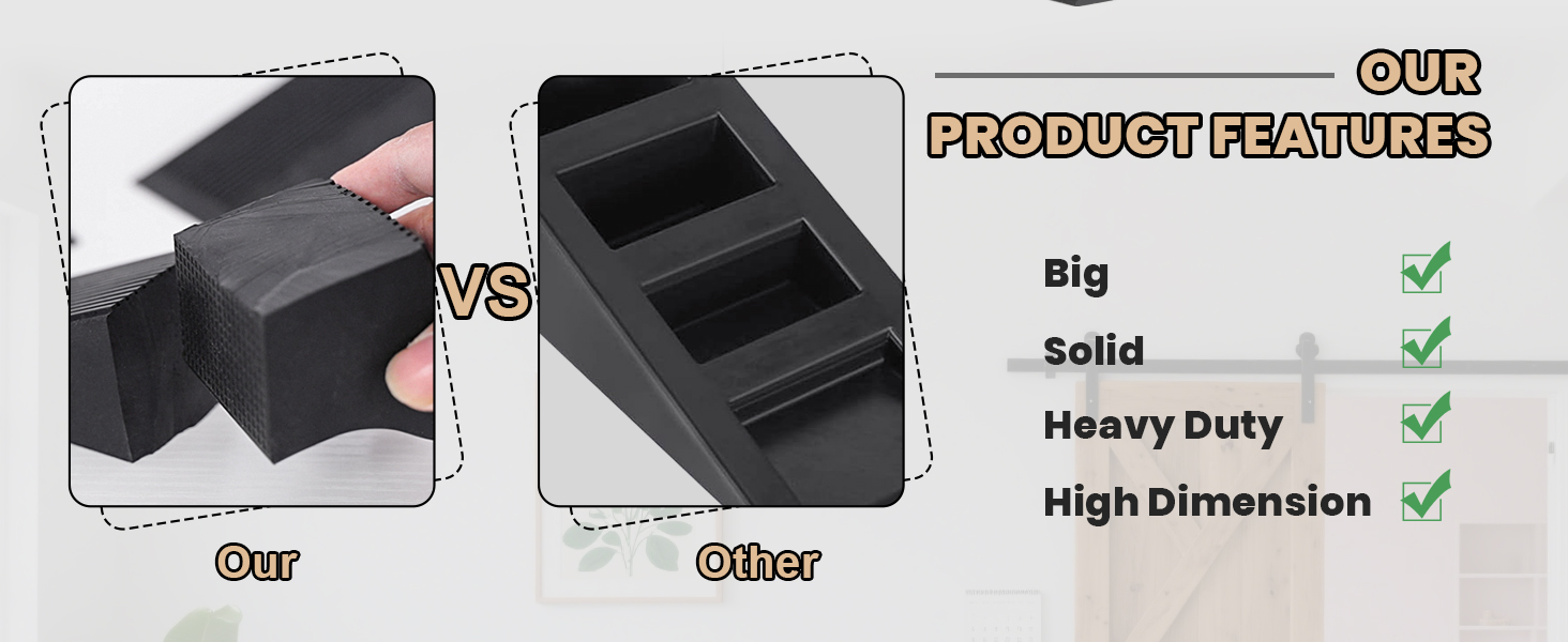 large door stopper