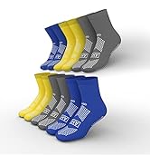 AHS American Hospital Supply Grippy Socks – Hospital Socks Assorted Colors, One Size Fits Most, P...
