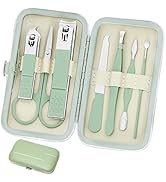 Aceoce Manicure Set Business Gifts Handheld Sized, Nail Clippers Set Tools Luxurious Manicure Set...