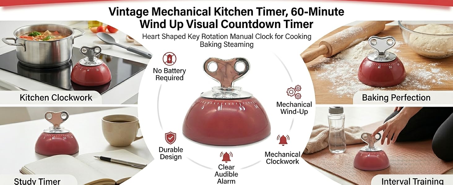 magnetic kitchen timer