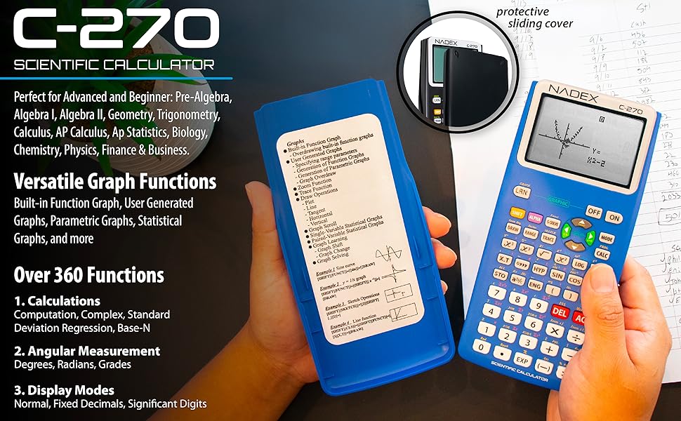 nadex CR-270 Scientific calculator 