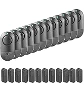 Door Window Alarm, 120 DB Black Window Alarm for Home Security, Door Alarms for Kids Safety, Suit...