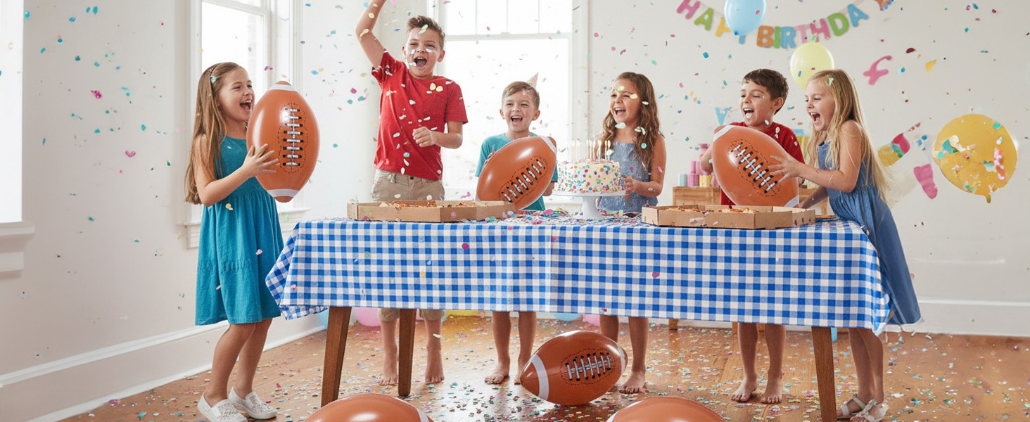 Football party decoratoins football party favors football birthday decor goodie bag stuffers