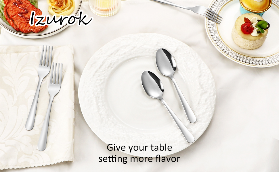 forks and spoons set