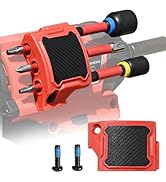 Magnetic Bit Holder for Milwaukee M12 GEN3 Impact Driver, Tool Holder with Two Screws, Red