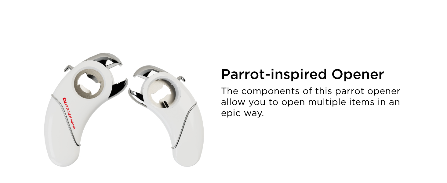 Parrot-inspired opener