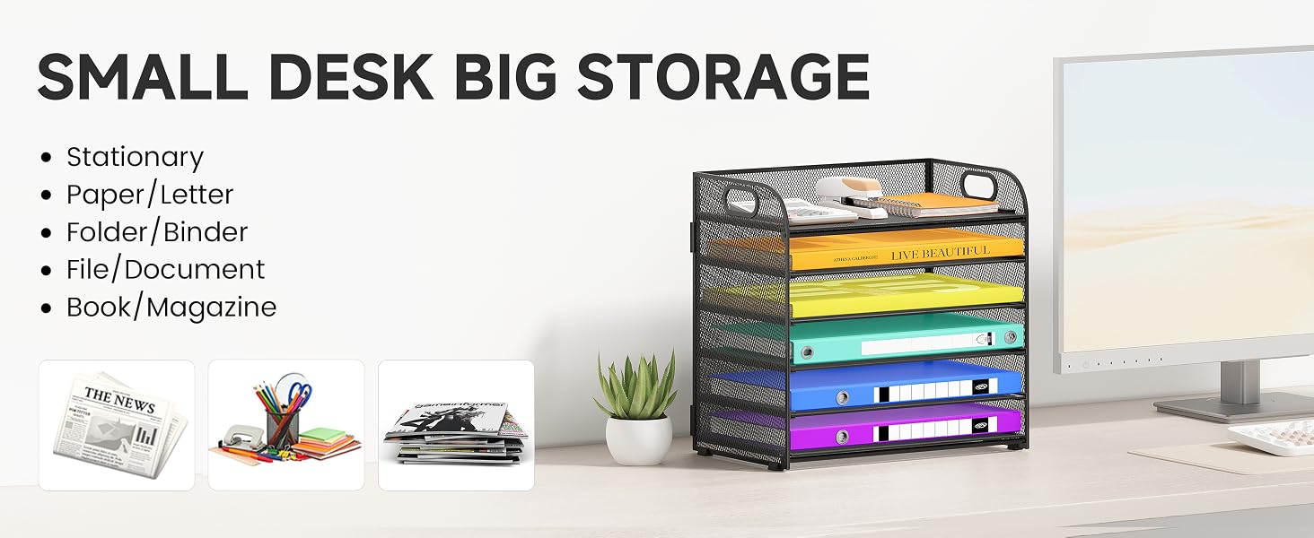 The paper tray is perfect for use at home, in schools, classrooms, and offices.