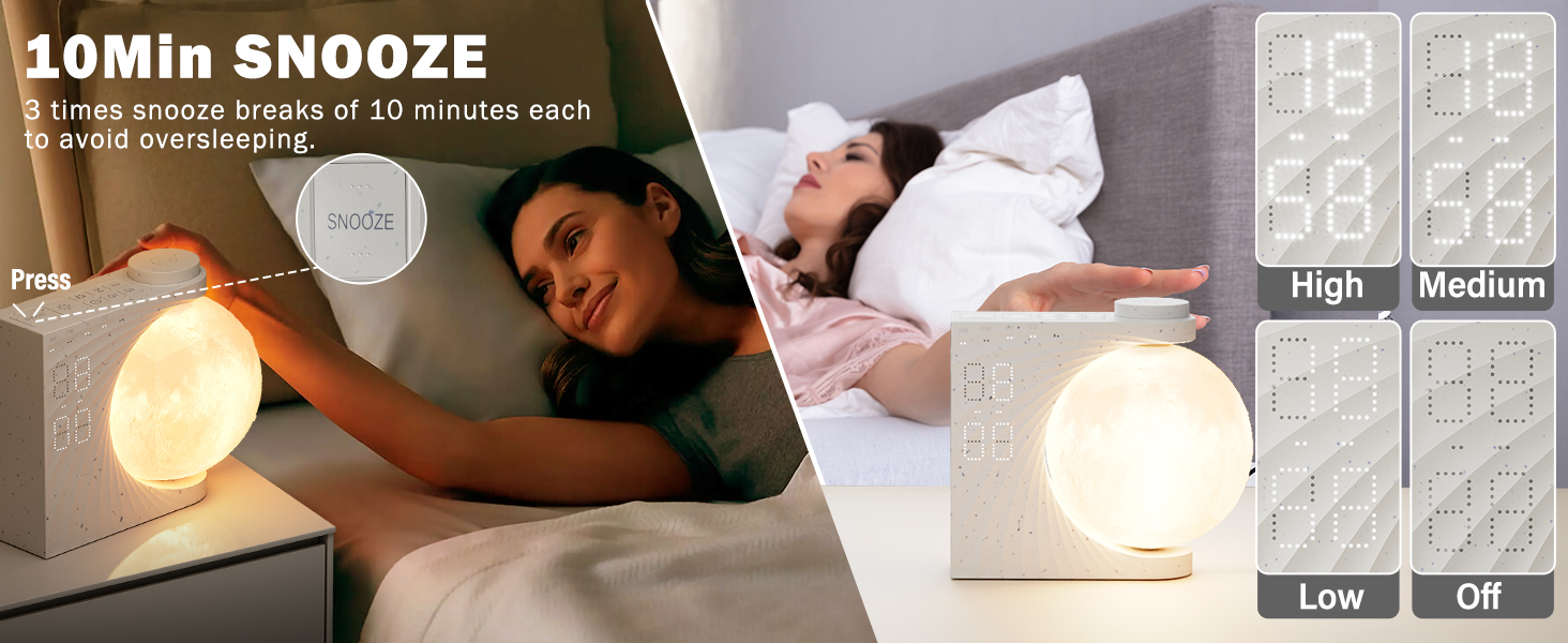 loud alarm clock for heavy sleepers adults