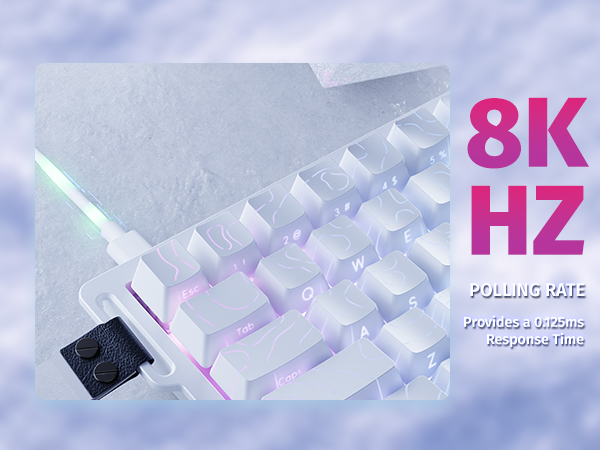 ATTACK SHARK X68HE 8K Polling Rate Magnetic Mechanical Gaming Keyboard