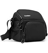 Cwatcun Waterproof Shoulder Camera Bag Small Compact Camera Bag, Digital Camera Crossbody Case, T...