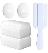 Cradle Cap Brush for Babies, 5Pcs Cradle Cap Treatment Set with Soft Bristle Brushes Silicone Scr...