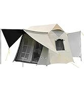 EULANT 3-5 Person Camping Tent, Large Family Cabin Tents, Double Layer Waterproof Sunproof Portab...