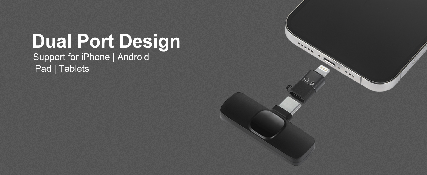 Mini Wireless Lavalier Microphone