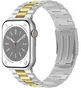 iiteeology 49mm Band Compatible with Apple Watch Ultra Band Series 9, Upgraded Stainless Steel Wr...