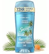 Secret Fresh Antiperspirant Deodorant for Women, 72hr Breathable Sweat &amp; Odor Protection, Instant...