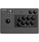 8BitDo 2.4g Wireless Arcade Fight Stick with 3.5mm Audio Jack, Mic Mute Buttion & Joystick Mappin...