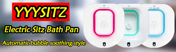 Electric Sitz Bath Hemorrhoids Toilet Seat Postpartum Care Basin Salts Bowl Women Men Sits Soak Tub