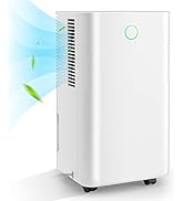 ARLIME 2000 Sq. Ft Dehumidifier, Large Room Smart Dehumidifier w/ 3 Modes, 2 Speeds & 24H Timer, ...