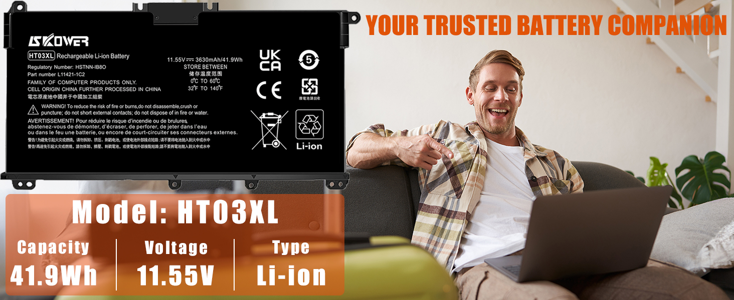 hp ht03xl battery