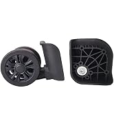 Zoofen Luggage Wheels Replacement Black Suitcase Wheels Replacement Suitcase Caster Wheels with 5...