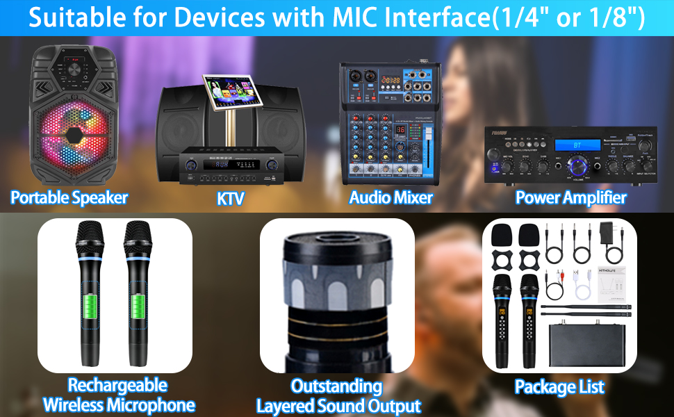Cordless Microphone Handheld