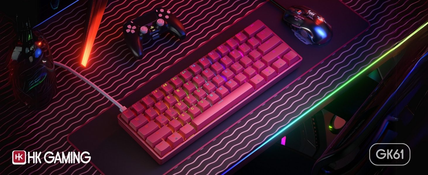 hk gaming gk61v3 v3 gk61 gaming optical keyboard mechanical hotswap fastest clavier tastatur teclado