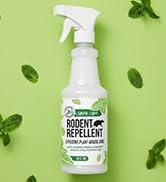 Mighty Mint Peppermint Oil Rodent Repellent Spray – Natural Indoor &amp; Outdoor Control for Mice and...