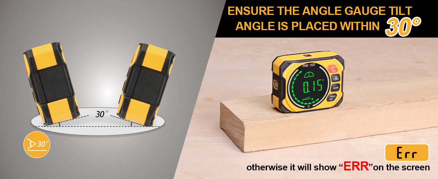 magnetic angle gauge