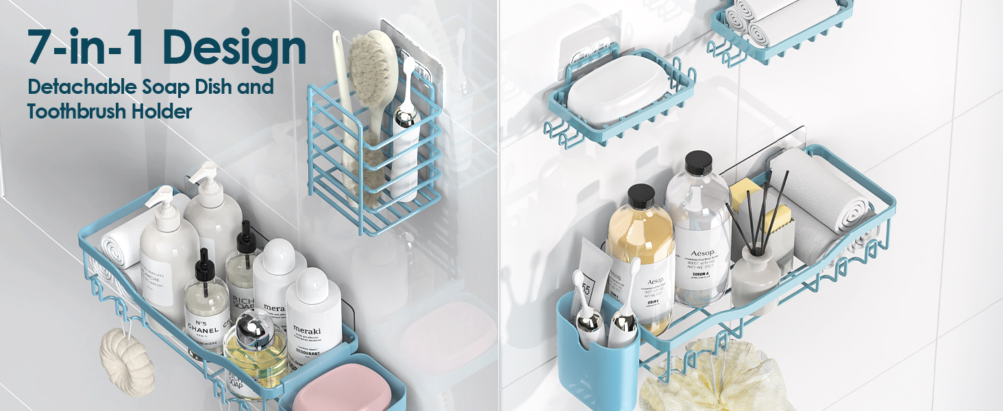 shower shelves