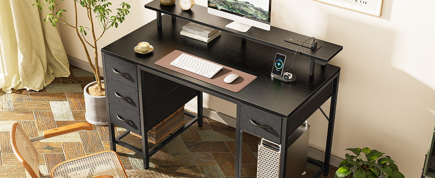 desk with drawers