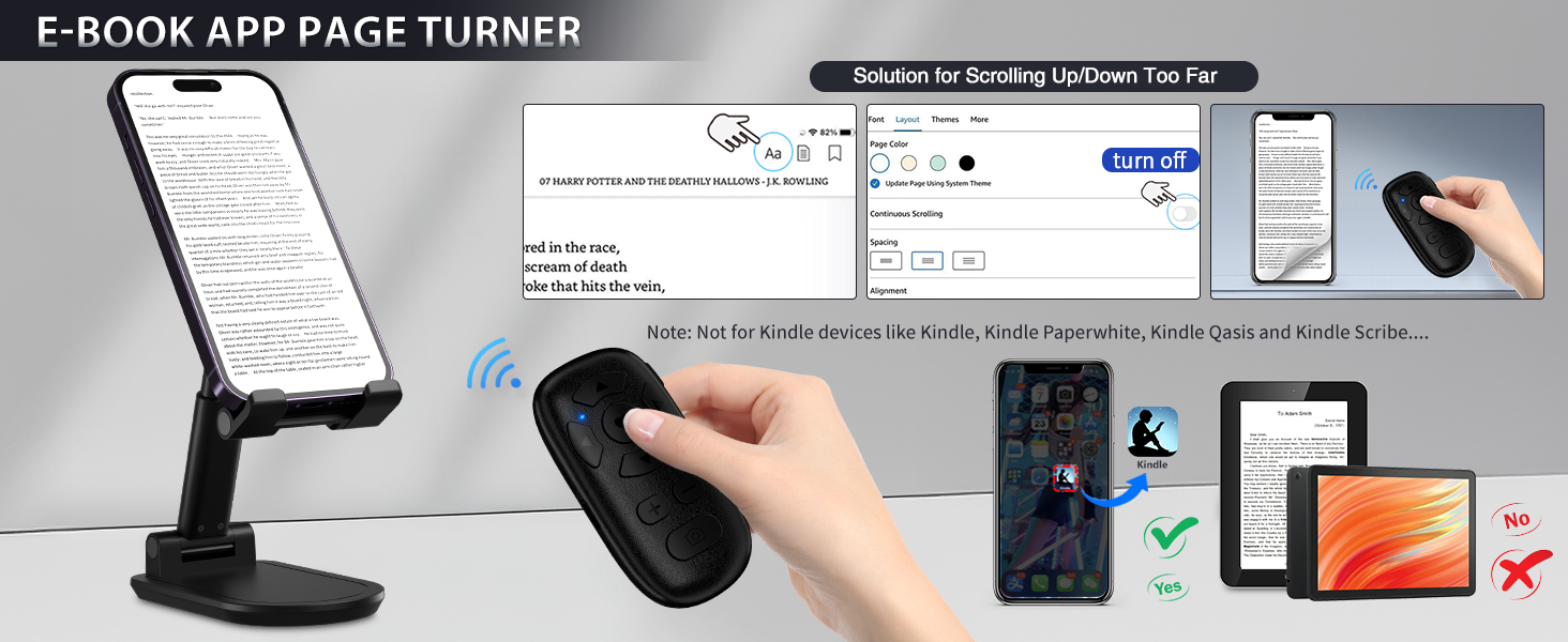 tiktok scrolling remote