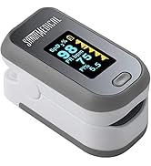 Finger Pulse Oximeter, (SpO2) Blood Oxygen Saturation Monitor with Pulse Rate Measurements and Pu...