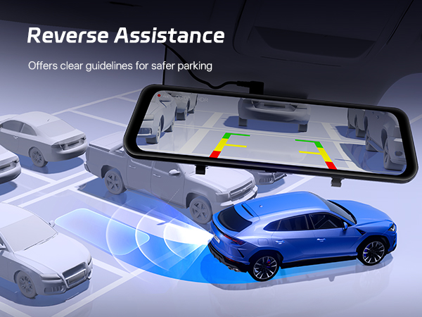 rearview mirror backup camera