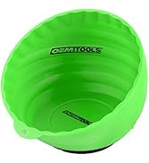 OEMTOOLS 25114 Magnetic Nut Cup, Magnetic Bowls for Holding Nuts and Bolts, 6 Inch Cup Diameter, ...