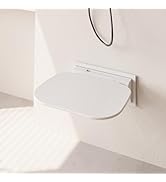 Bernkot Folding Shower Seat with Embed CS Seat Bracket Bistable Structure Foldable Shower Chair 1...