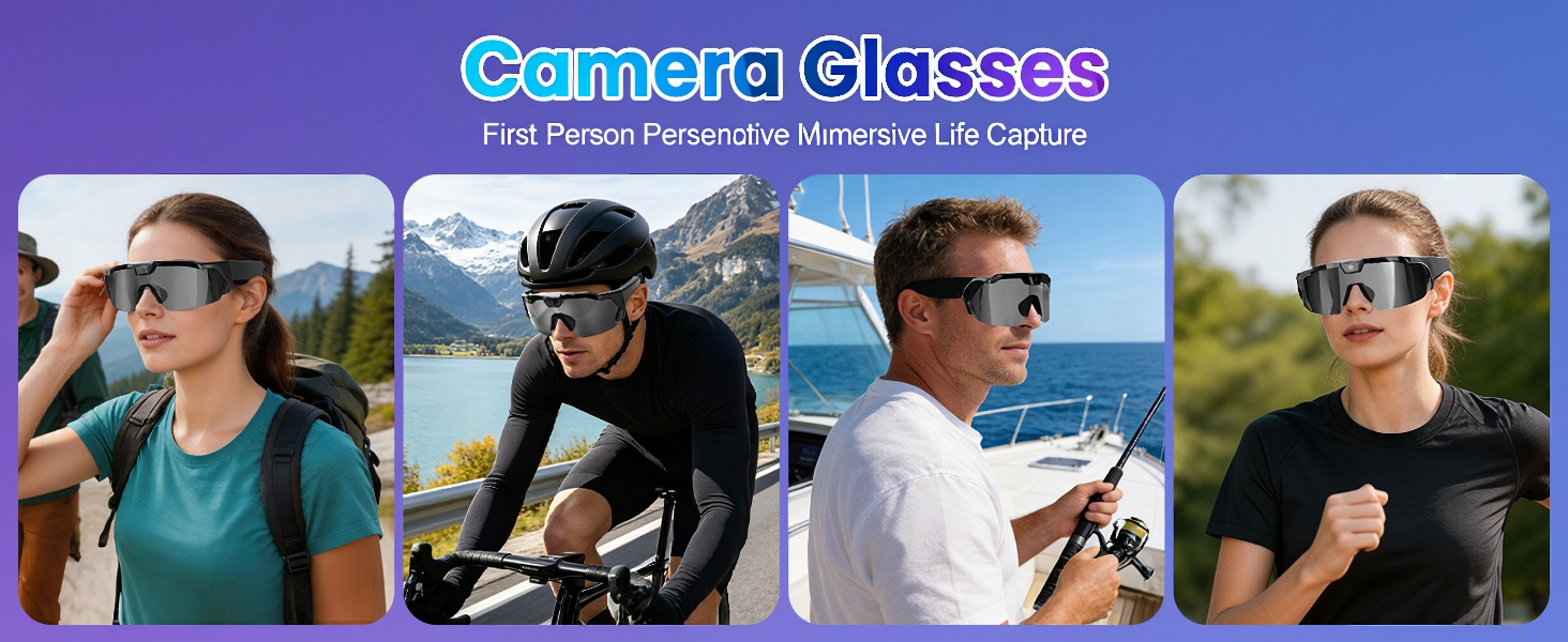 Cycling / Hiking / Travel / Gatherings / Fishing / Climbing / Law Enforcement Recording