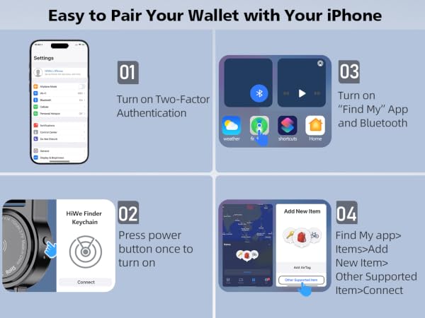 Anti-Lost Keychain works with Find My