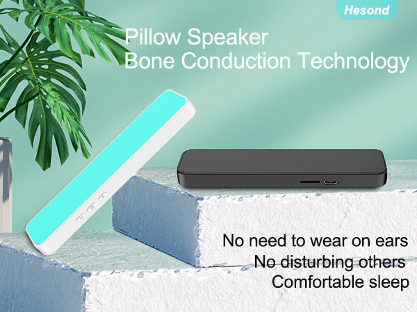Bone Conduction Pillow Speaker