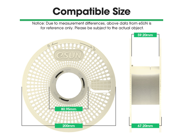 eSUN Upgraded eSpool+ Reusable and Detachable Refilament Reel