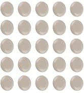 1 Inch Self-Stick Furniture Sliders, Kayzn 24 PCS Furniture Sliders for Carpet, Chair Sliders for...