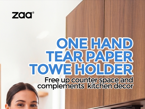 under cabinet paper towel holder