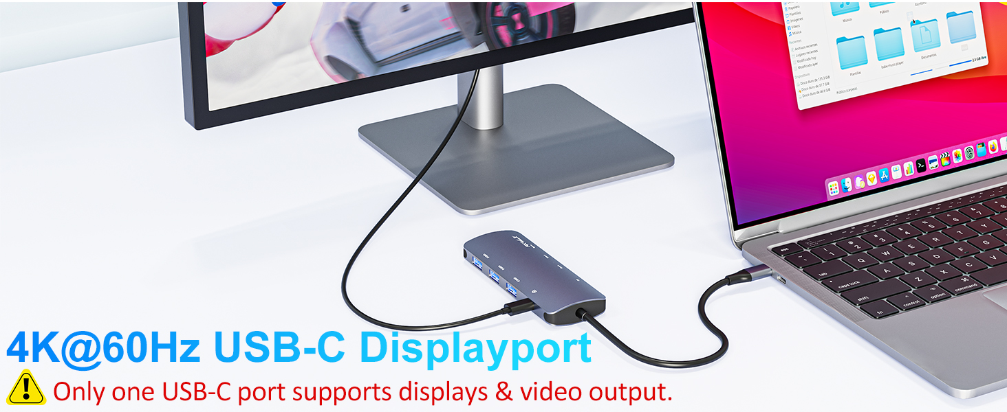 usb c adapter multiport usbc hub for laptop usb c charging hub usb c to usb c adapter