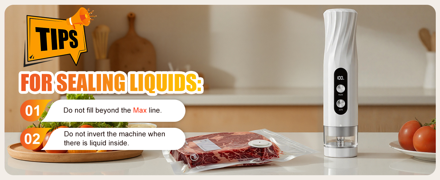 Food vacuum sealer