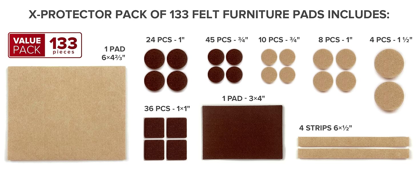 felt pads for furniture