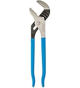 12-Inch Channellock Groove Joint Pliers with Comfort Grips - 2.25-Inch Jaw Capacity, Laser Heat-T...